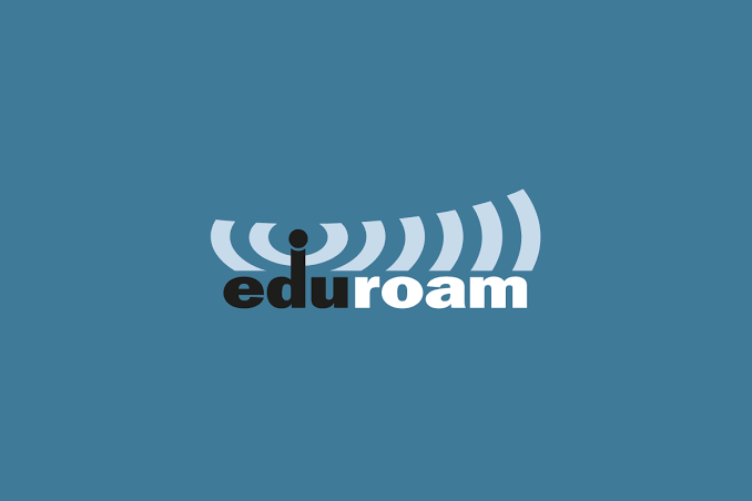 University eduroam network connection parameters wizard panel