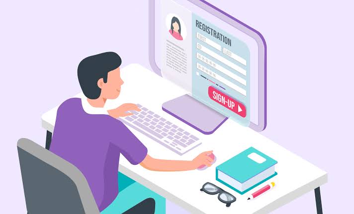 Register for an account